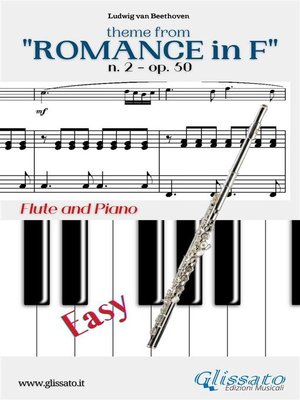 cover image of Theme from "Romance in F" Easy Flute & Piano